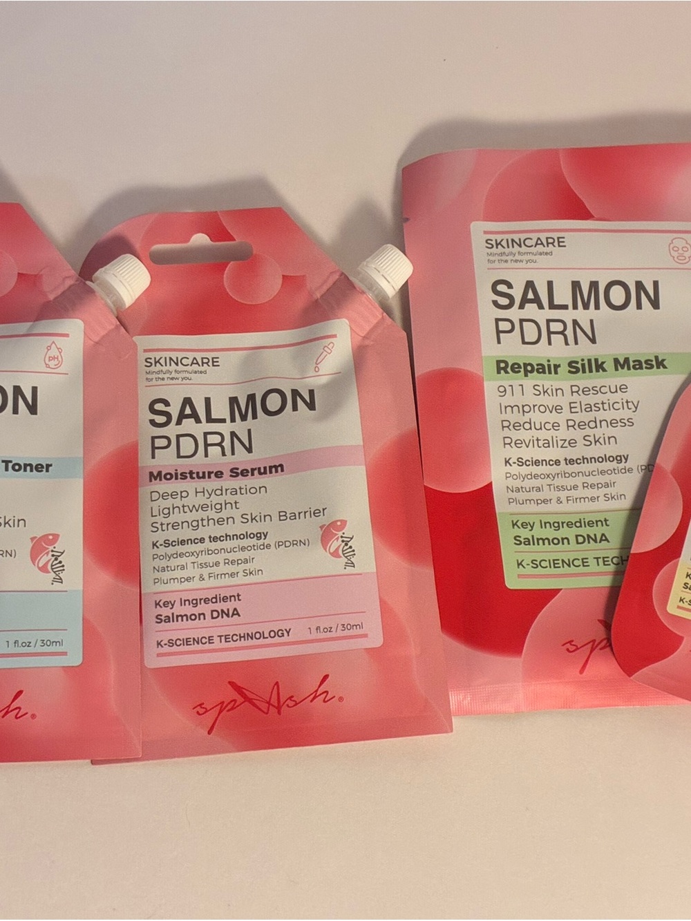Salmon PDRN Moisture Serum - Pink Hydrating Face Serum